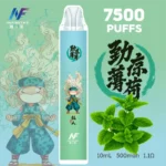 INF 無限 × 鬼滅之刃聯名款 7500口一次性電子煙｜12ml油倉 500mAh Type-C快充 1.1Ω網狀芯｜台灣現貨：圖片 2