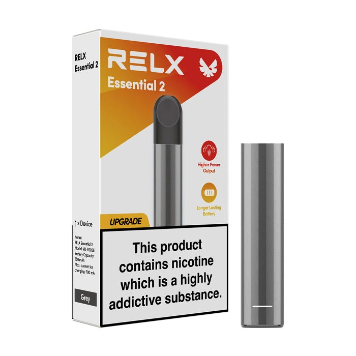 RELX-Essential-Device-2悅刻主機-2.webp 悅刻 RELX Essential 2 主機(兩段調壓)通用五六代彈 380mAh大電量 10W強勁功率 Type-C快充 多色可選 台灣現貨:圖片 1