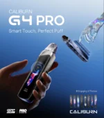 UWELL CALIBURN G4 PRO 咖哩棒電子煙主機套裝｜850mAh大電量 G4 GPP倒灌系統｜18W三段功率調節 (含0.6Ω/0.9Ω霧化芯)